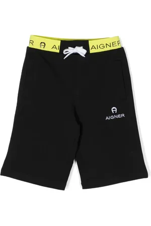 Aigner Short en coton à logo brodé