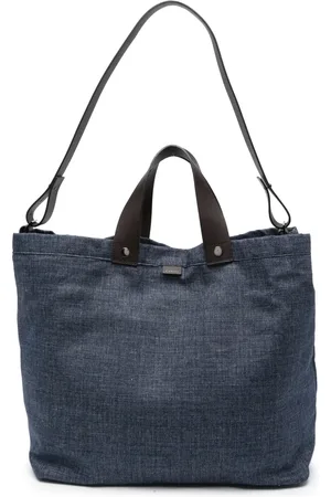 CANALI Sac fourre-tout à patch logo