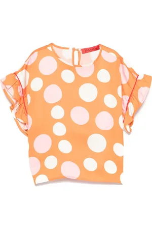 MAX&Co. Kids Blouse à pois imprimés