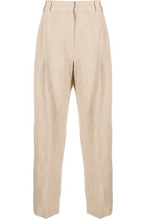 Brunello Cucinelli Pantalon court en lin