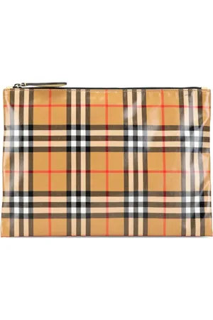 Burberry Pochette à motif House Check (2000-2017)