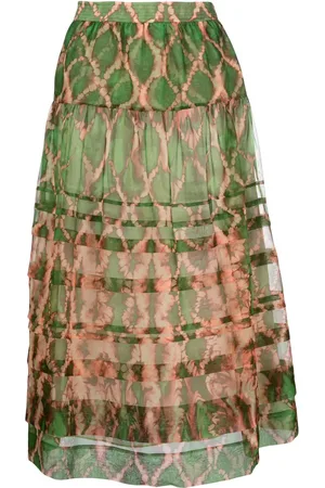 ULLA JOHNSON Jupe Dimitria mi-longue