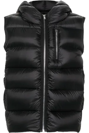 Rick Owens Gilet matelassé à capuche
