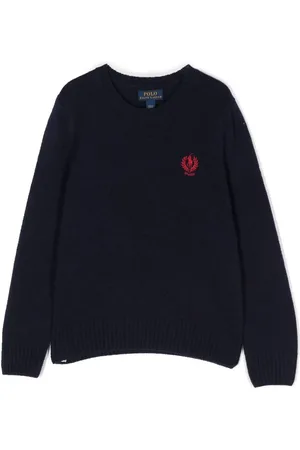 Ralph Lauren Pull en cachemire mélangé à logo brodé