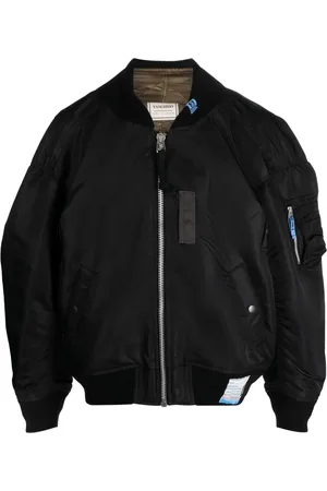 Maison Mihara Yasuhiro Veste bomber en laine à empiècements