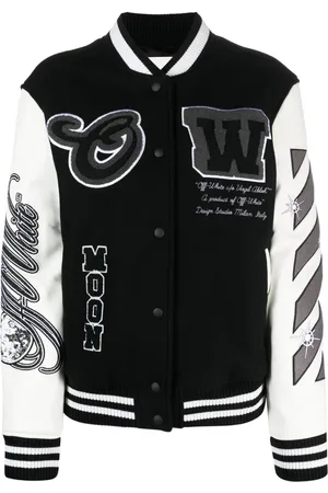 OFF-WHITE Veste bomber Meteor Moon à patch logo