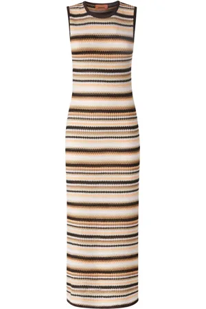 Missoni Robe mi-longue à rayures