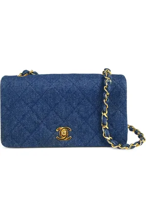 CHANEL Mini sac porté épaule Full Flap (1990)
