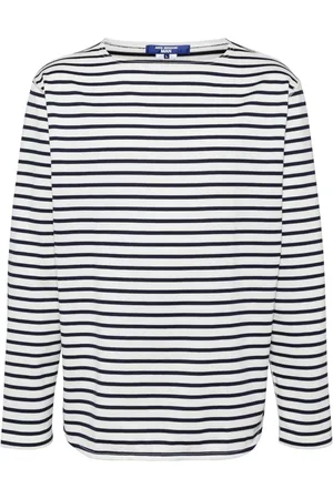 JUNYA WATANABE T-shirt rayé à manches longues