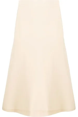 Jil Sander Jupe mi-longue à design asymétrique