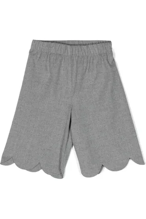 Il gufo Pantalon à bords festonnés