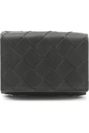 Bottega Veneta Portefeuille pliant en cuir Intrecciato (2020)