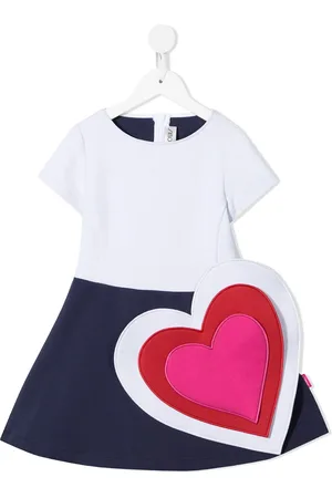 Simonetta Robe à motif cœur
