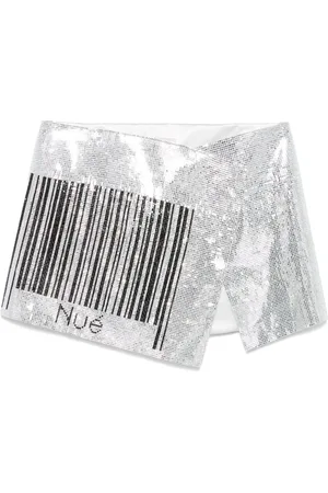 Nué Notes Minijupe Barcode Mirror