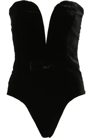 Alessandra Rich Body bustier en velours
