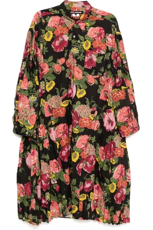 JUNYA WATANABE Robe plissée à fleurs