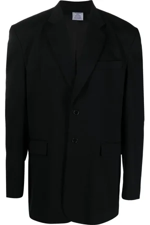 Vetements Blazer oversize à simple boutonnage