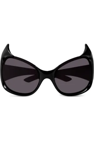 Balenciaga Lunettes de soleil Gotham à monture papillon