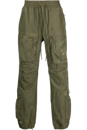 READYMADE Pantalon cargo à lien de resserrage