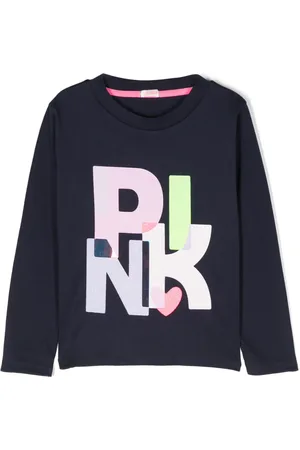 Billieblush T-shirt en coton à imprimé texte