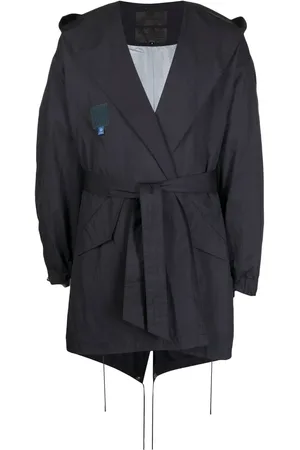 Fumito Ganryu Manteau M-51 à capuche