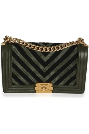 CHANEL Sac porté épaule Boy médium