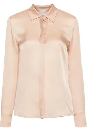 CARINE GILSON Chemise en soie à manches longues