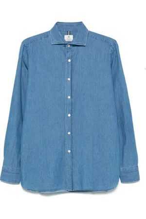 LUIGI BORRELLI NAPOLI Chemise en jean