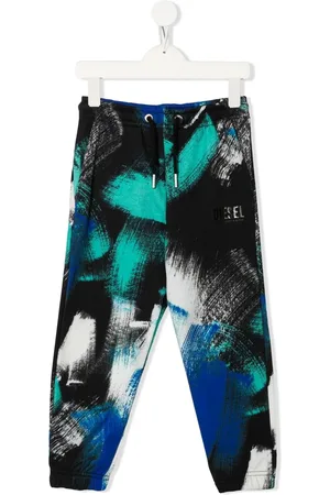 Diesel Pantalon à imprimé tie dye
