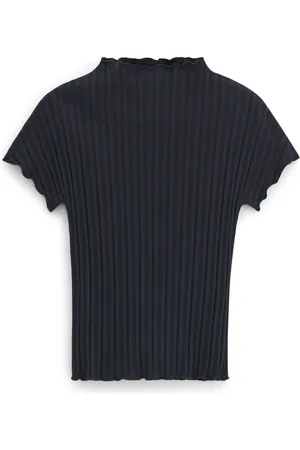 Filippa K T-shirt en maille nervurée