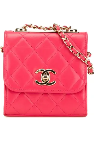 CHANEL Pochette Mini Lambskin Trendy CC à bride en chaîne (2019)