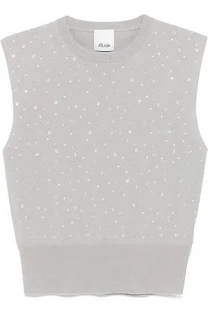 Allude Débardeur à ornements en cristal