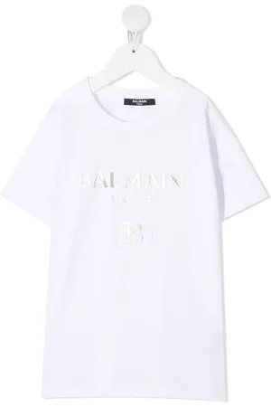 Balmain T-shirt à logo imprimé