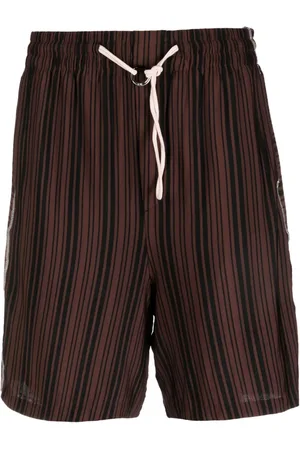 SUNNEI Short rayé à taille à lien de resserrage