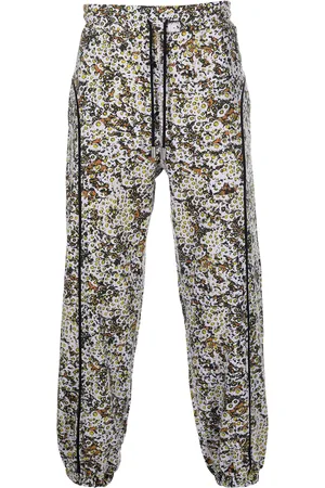 ECKHAUS LATTA Pantalon de jogging en polaire à imprimé graphique