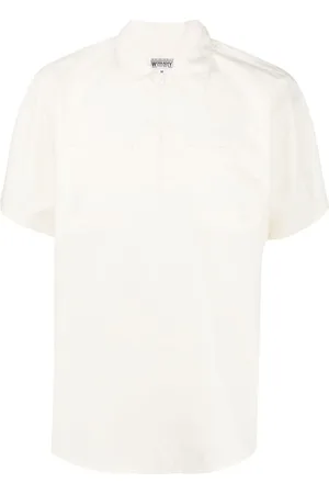 ENGINEERED GARMENTS Chemise en coton mélangé à col zippé