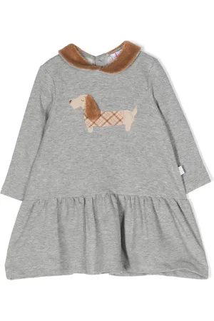 Il gufo Robe en coton à détail de patch