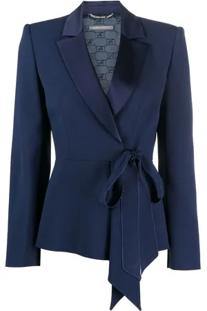 Alberta Ferretti Blazer à boutonnière croisée