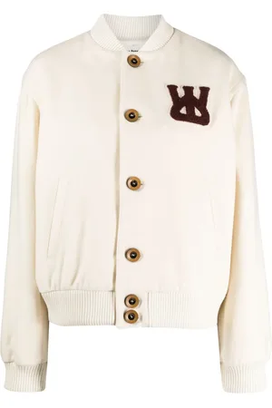 WALES BONNER Veste bomber à logo appliqué