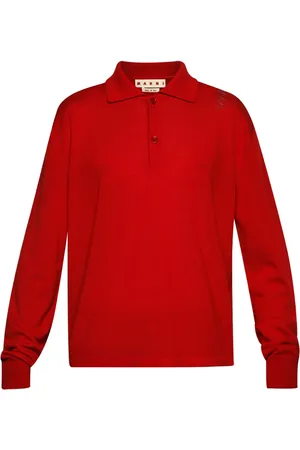 Marni Polo à logo brodé
