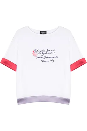 Emporio Armani Polo à logo imprimé