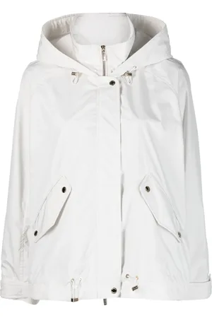 MOORER Manteau zippé à capuche