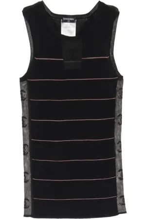 CHANEL Débardeur à rayures (1986-1988)