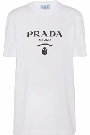Prada T-shirt à logo brodé