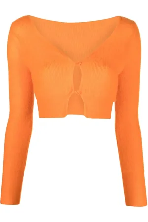 Jacquemus Cardigan crop à boutonnière