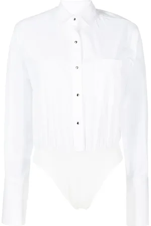 DAVID KOMA Body-chemise à manches longues