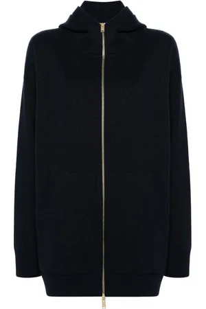 Fabiana Filippi Cardigan oversize à effet métallisé