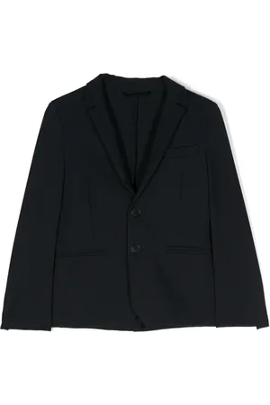 Il gufo Blazer boutonné à revers crantés