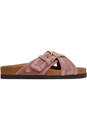 VALENTINO GARAVANI Claquettes Fussfriend en velours