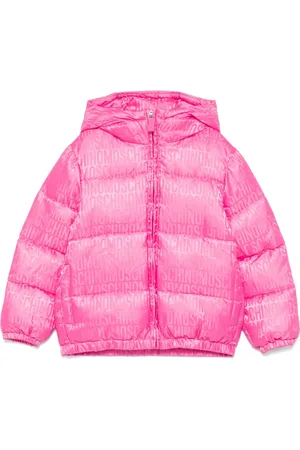 Moschino Veste en jean à logo en jacquard